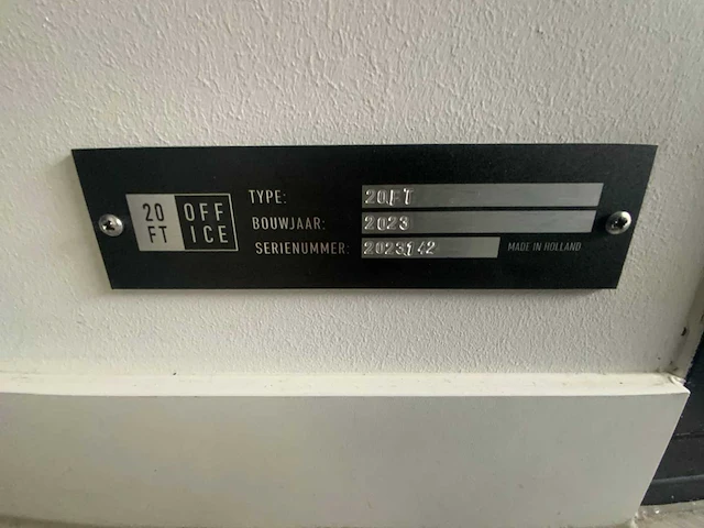 2023 dlgc 20 ft office kantoorunit - afbeelding 33 van  39