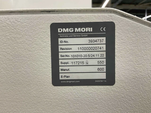 2023 dmg mori m1 cnc freesmachine - afbeelding 6 van  31