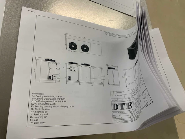 2023 dte coolmaster n-027.8 professionele waterkoeler - afbeelding 9 van  25