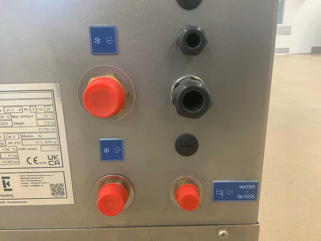 2023 dte coolmaster n-027.8 professionele waterkoeler - afbeelding 17 van  25