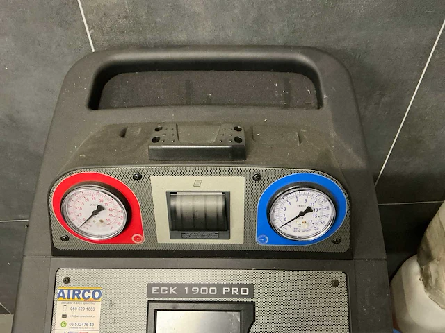 2023 ecotechnics eck1900 pro airco test- en vulapparatuur - afbeelding 2 van  8