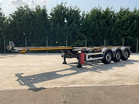 2023 esmeliler asd te08 uitschuifbare container chassis oplegger - afbeelding 1 van  28