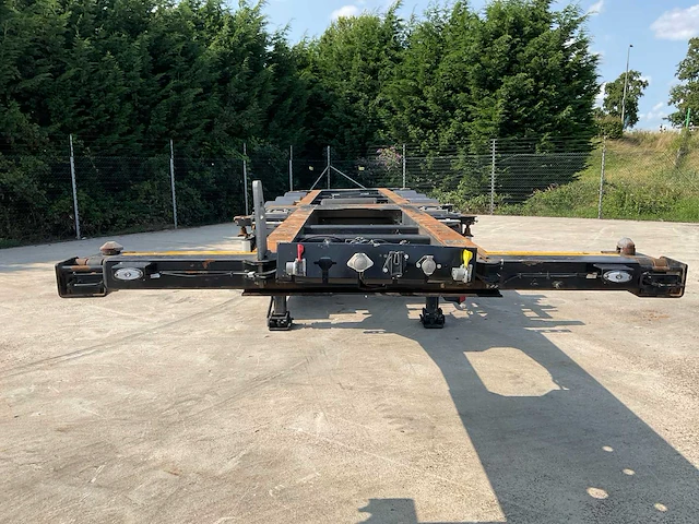 2023 esmeliler asd te08 uitschuifbare container chassis oplegger - afbeelding 22 van  28