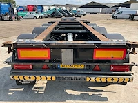 2023 esmeliler asd te08 uitschuifbare container chassis oplegger - afbeelding 26 van  28
