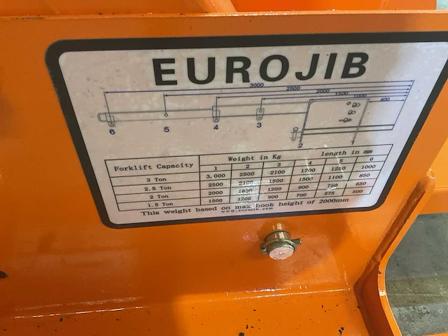2023 eurojib e3.0t hijsarm - afbeelding 6 van  6