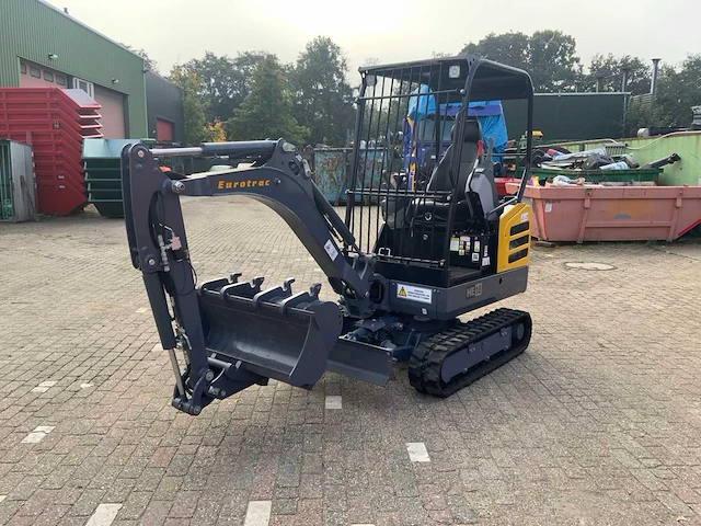 2023 eurotrac he18 minigraafmachine - afbeelding 1 van  23