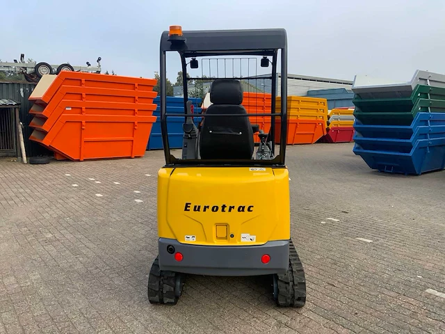 2023 eurotrac he18 minigraafmachine - afbeelding 7 van  23