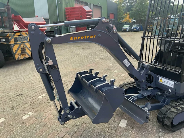 2023 eurotrac he18 minigraafmachine - afbeelding 9 van  23