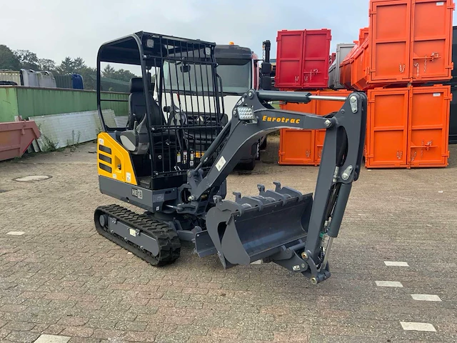 2023 eurotrac he18 minigraafmachine - afbeelding 18 van  23
