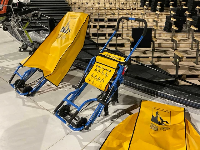 2023 evac + chair 600h evacuatie stoel (2x) - afbeelding 3 van  6