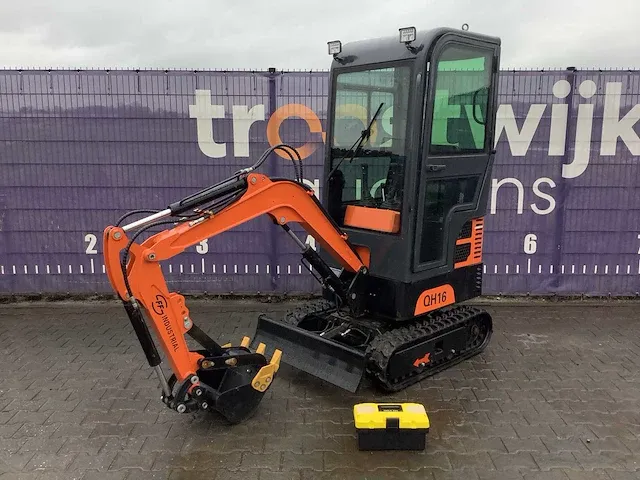 2023 ff industrial qh16 mini graafmachine ongebruikt/nieuw - afbeelding 1 van  15