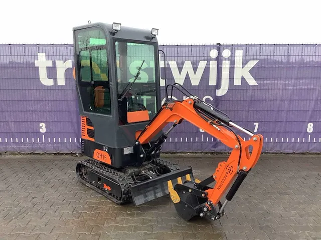 2023 ff industrial qh16 mini graafmachine ongebruikt/nieuw - afbeelding 8 van  15