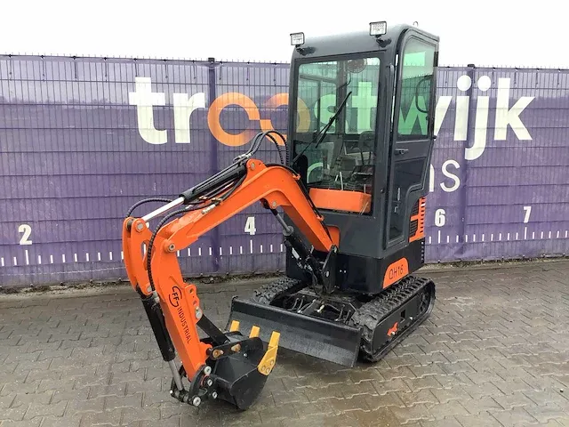2023 ff industrial qh16 mini graafmachine ongebruikt/nieuw - afbeelding 9 van  15