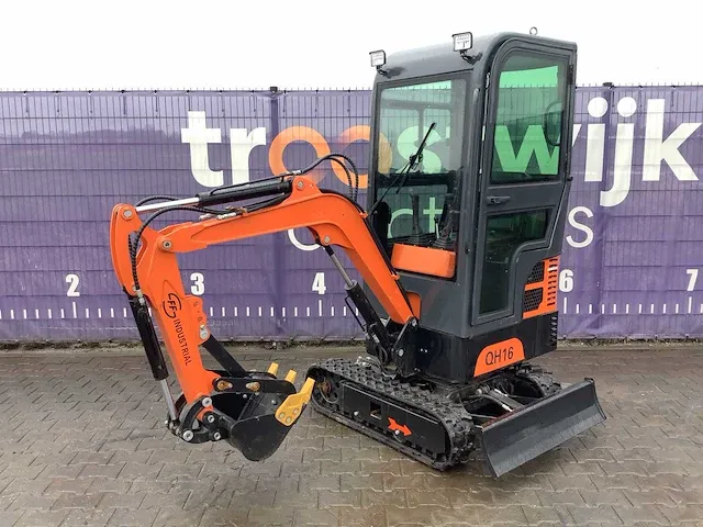 2023 ff industrial qh16 mini graafmachine ongebruikt/nieuw - afbeelding 13 van  15