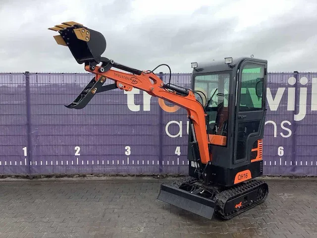 2023 ff industrial qh16 mini graafmachine ongebruikt/nieuw - afbeelding 14 van  15