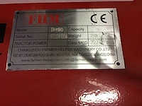 2023 fhm dm180 wiedebloter grasmaaier - afbeelding 8 van  10