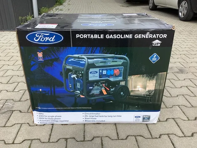 2023 ford 230/380 volt stroomgenerator - afbeelding 13 van  21