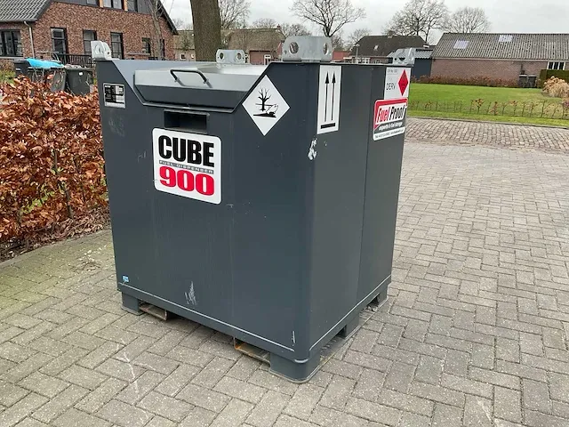 2023 fuel proof cube 900 mobiele brandstoftank - afbeelding 1 van  11