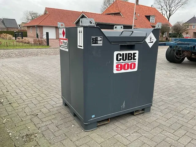 2023 fuel proof cube 900 mobiele brandstoftank - afbeelding 4 van  11