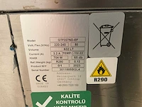 2023 ggmgastro premium gtf227nd-ef 4-deurs rvs vrieswerkbank - afbeelding 9 van  9