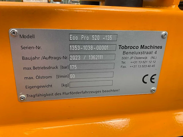 2023 giant eco pro 520-135 rolbezem - afbeelding 8 van  8
