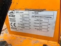 2023 giant g1200 minishovel - afbeelding 17 van  24