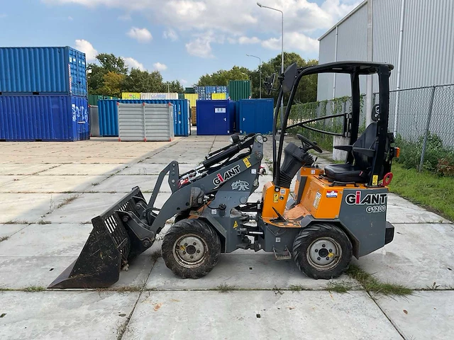 2023 giant g1200 minishovel - afbeelding 18 van  24