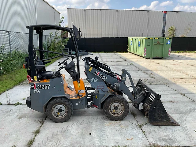 2023 giant g1200 minishovel - afbeelding 22 van  24