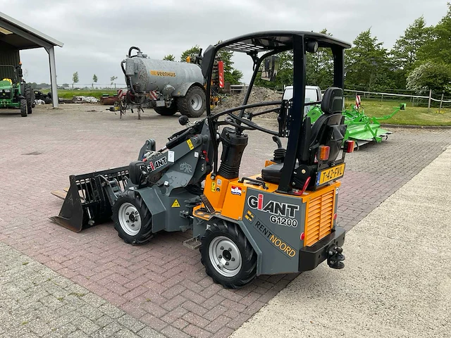 2023 giant g1200 minishovel - afbeelding 10 van  17