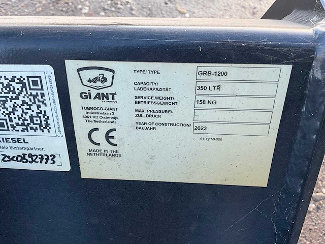 2023 giant g2200 x-tra hd shovel - afbeelding 21 van  33