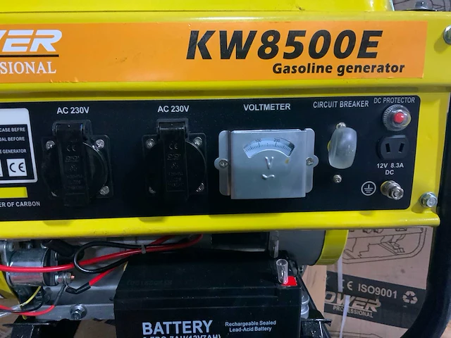 2023 giga power kw8500e stroomgenerator - afbeelding 6 van  10