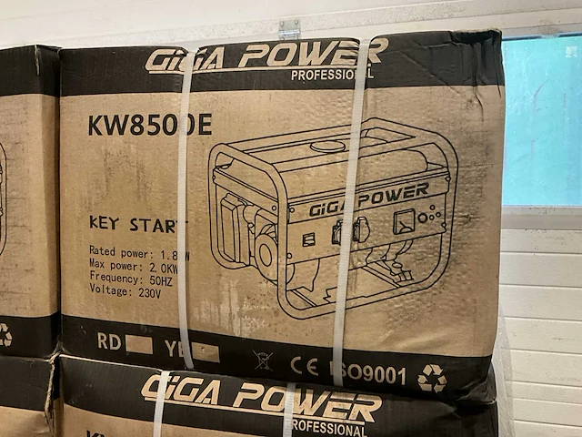 2023 giga power kw8500e stroomgenerator - afbeelding 10 van  10