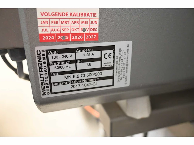 2023 hoba / mesutronic hta 15 verpakking- metaaldetectie-, seal-, clipper- lijn - afbeelding 10 van  18