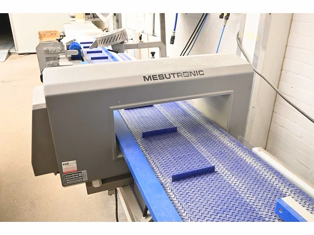 2023 hoba / mesutronic hta 15 verpakking- metaaldetectie-, seal-, clipper- lijn - afbeelding 7 van  18