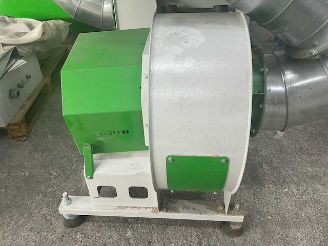 2023 holzing rla 500 viber power stationair afzuigsysteem 21750m³/h - afbeelding 4 van  19