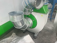 2023 holzing rla 500 viber power stationair afzuigsysteem 21750m³/h - afbeelding 6 van  19