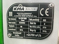 2023 holzing rla 500 viber power stationair afzuigsysteem 21750m³/h - afbeelding 11 van  19