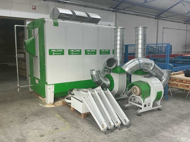 2023 holzing rla 500 viber power stationair afzuigsysteem 21750m³/h - afbeelding 1 van  19