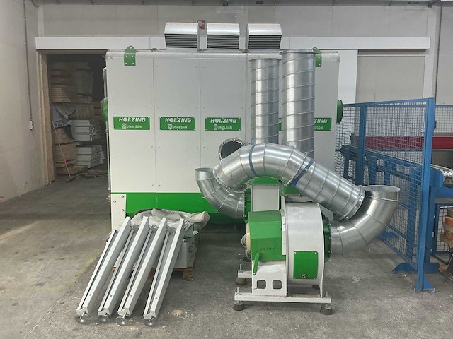 2023 holzing rla 500 viber power stationair afzuigsysteem 21750m³/h - afbeelding 12 van  19