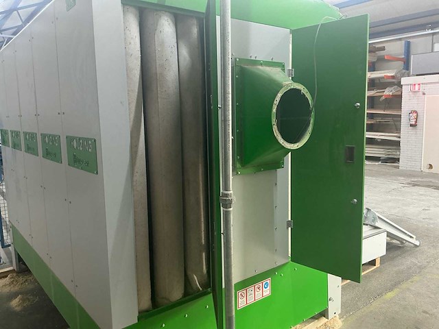 2023 holzing rla 500 viber power stationair afzuigsysteem 21750m³/h - afbeelding 10 van  19