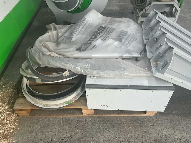 2023 holzing rla 500 viber power stationair afzuigsysteem 21750m³/h - afbeelding 14 van  19