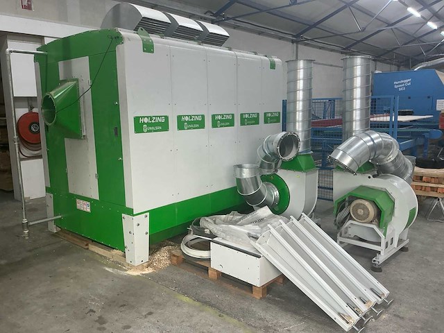 2023 holzing rla 500 viber power stationair afzuigsysteem 21750m³/h - afbeelding 15 van  19