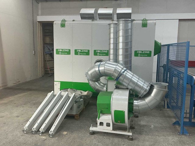 2023 holzing rla 500 viber power stationair afzuigsysteem 21750m³/h - afbeelding 16 van  19