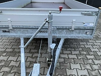 2023 hulco medax 2 - 3.0t hdkkv plateau aanhangwagen met oprijplaten - afbeelding 2 van  19