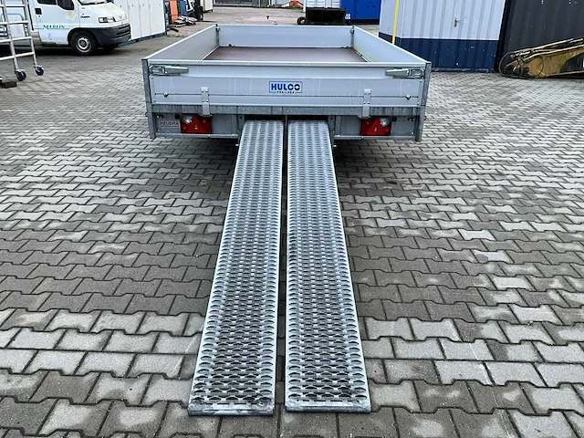 2023 hulco medax 2 - 3.0t hdkkv plateau aanhangwagen met oprijplaten - afbeelding 6 van  19