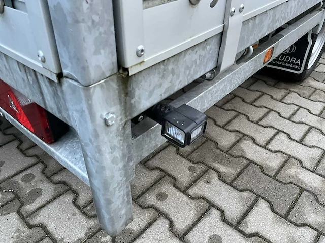 2023 hulco medax 2 - 3.0t hdkkv plateau aanhangwagen met oprijplaten - afbeelding 9 van  19