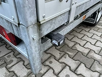 2023 hulco medax 2 - 3.0t hdkkv plateau aanhangwagen met oprijplaten - afbeelding 9 van  19