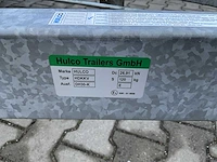 2023 hulco medax 2 - 3.0t hdkkv plateau aanhangwagen met oprijplaten - afbeelding 11 van  19