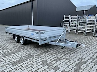 2023 hulco medax 2 - 3.0t hdkkv plateau aanhangwagen met oprijplaten - afbeelding 12 van  19