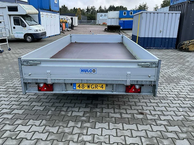 2023 hulco medax 2 - 3.0t hdkkv plateau aanhangwagen met oprijplaten - afbeelding 16 van  19